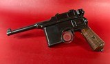 1920s Mauser Broom Handle Bolo 7.63x25mm C96, Stock, Excellent Condition - Image 3 of 17