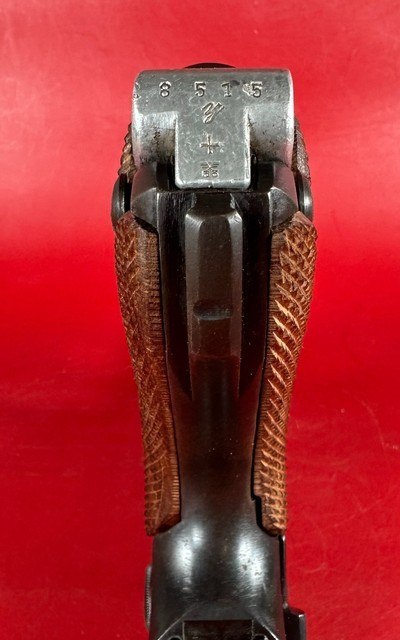 WWII 1938 Mauser P08 Luger S/42 9mm. Holster. 2 Mags. Excellent condition - Image 11 of 17