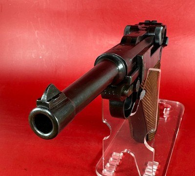 WWII 1938 Mauser P08 Luger S/42 9mm. Holster. 2 Mags. Excellent condition - Image 4 of 17