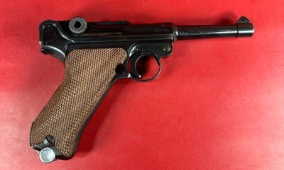 WWII 1938 Mauser P08 Luger S/42 9mm. Holster. 2 Mags. Excellent condition - Image 13 of 17