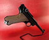 WWII 1938 Mauser P08 Luger S/42 9mm. Holster. 2 Mags. Excellent condition - Image 3 of 17