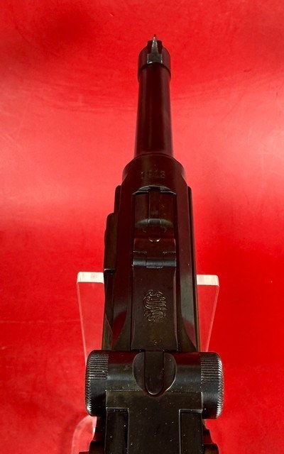 WWI 1913 DWM Luger P08 9mm Luger. All matching. 2 mags. Excellent - Image 7 of 14