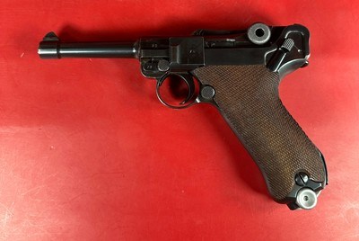 WWII 1938 Mauser P08 Luger S/42 9mm. Matching. Full Rig. Excellent condition - Image 12 of 21