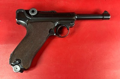 WWII 1938 Mauser P08 Luger S/42 9mm. Matching. Full Rig. Excellent condition - Image 13 of 21