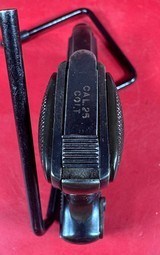 1917 Colt M1908 Vest Pocket Hammerless .25 ACP Excellent Condition - Image 8 of 12