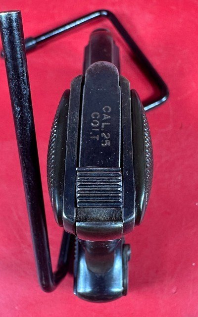 1917 Colt M1908 Vest Pocket Hammerless .25 ACP Excellent Condition - Image 8 of 12