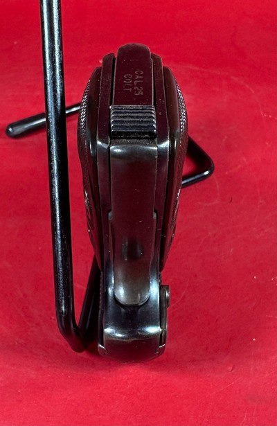1917 Colt M1908 Vest Pocket Hammerless .25 ACP Excellent Condition - Image 9 of 12