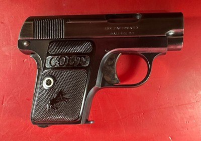 1919 Colt M1908 Vest Pocket Hammerless .25 ACP Excellent Condition - Image 11 of 12