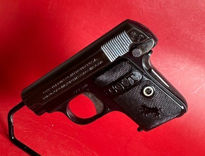 1919 Colt M1908 Vest Pocket Hammerless .25 ACP Excellent Condition - Image 1 of 12