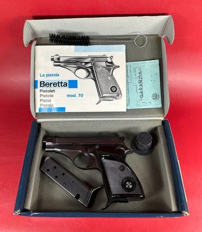 1980 Beretta Model 70S 380 ACP. Italy. Box, papers. Excellent Condition - Image 1 of 15