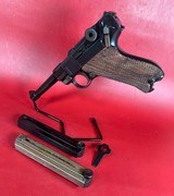 WWI 1910 DWM Luger P08 9mm Luger. 2 mags. Tool. Excellent Condition - Image 1 of 12