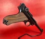 WWI 1910 DWM Luger P08 9mm Luger. 2 mags. Tool. Excellent Condition - Image 3 of 12