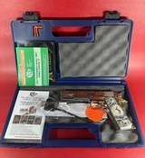 CUSTOM Colt 1911 Polished Stainless, Black, Engraved, Gold Plated 38 Super - Image 15 of 16