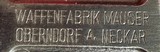 German Mauser Broomhandle 7.63x25mm C96, Stock Holster. Excellent Condition - Image 12 of 16