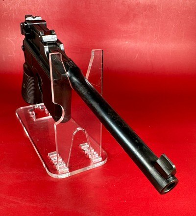 German Mauser Broomhandle 7.63x25mm C96, Stock Holster. Excellent Condition - Image 4 of 16