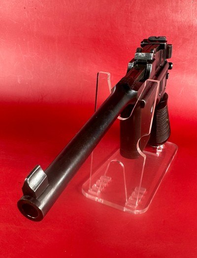 German Mauser Broomhandle 7.63x25mm C96, Stock Holster. Excellent Condition - Image 5 of 16
