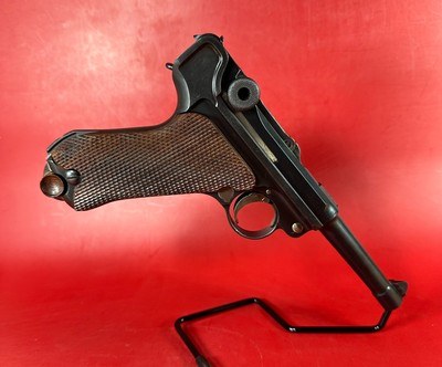 WWI 1918 DWM Luger P08 9mm Luger. 2 mags. Tool. Excellent Condition - Image 2 of 14
