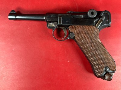 WWI 1918 DWM Luger P08 9mm Luger. 2 mags. Tool. Excellent Condition - Image 13 of 14