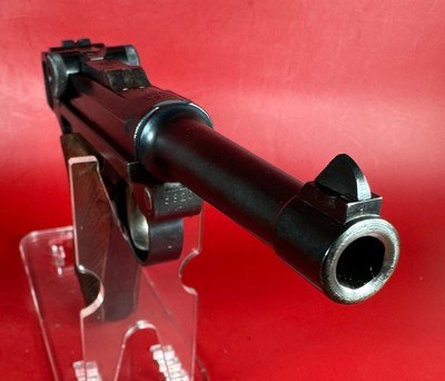 WWI 1918 DWM Luger P08 9mm Luger. 2 mags. Tool. Excellent Condition - Image 4 of 14