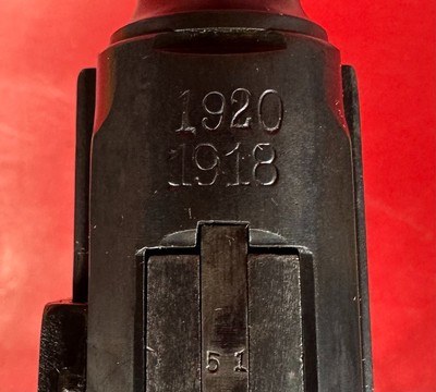 WWI 1918 DWM Luger P08 9mm Luger. 2 mags. Tool. Excellent Condition - Image 9 of 14