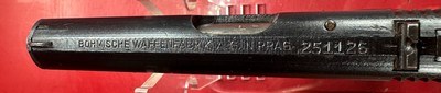 WW2 German MARKED CZ Model 27. 7.65mm Excellent Condition. vz.27 - Image 7 of 15