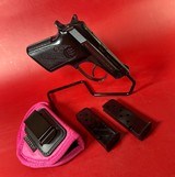 Beretta Model 20 25ACP Tip Up Barrel. 2 mags. Holster. Rare