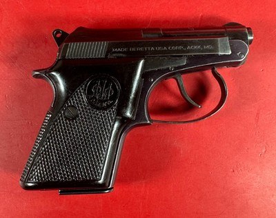 Beretta Model 20 25ACP Tip Up Barrel. 2 mags. Holster. Rare - Image 9 of 14