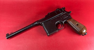 German Mauser Broomhandle 7.63x25mm C96, Stock Holster. Excellent Condition - Image 2 of 17