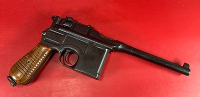 German Mauser Broomhandle 7.63x25mm C96, Stock Holster. Excellent Condition - Image 3 of 17