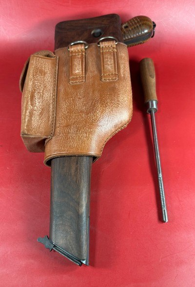 German Mauser Broomhandle 7.63x25mm C96, Stock Holster. Excellent Condition - Image 16 of 17