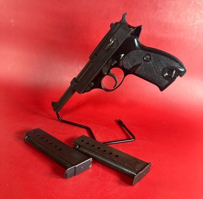 Walther P38 West German Military 9mm. Holster. 2 mags. Excellent condition - Image 1 of 13