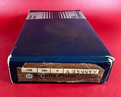 1981 Beretta Model 70S 380 ACP. Italy. Box, papers. Excellent Condition - Image 16 of 16