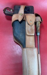 German Mauser C96 Broomhandle Red 9. 9mm luger. Excellent Condition. Rare - Image 18 of 19