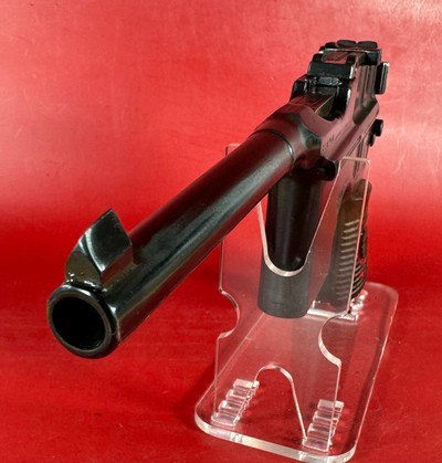 German Mauser C96 Broomhandle Red 9. 9mm luger. Excellent Condition. Rare - Image 4 of 19