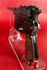 German Mauser C96 Broomhandle Red 9. 9mm luger. Excellent Condition. Rare - Image 6 of 19