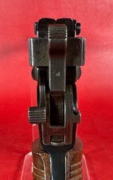 German Mauser C96 Broomhandle Red 9. 9mm luger. Excellent Condition. Rare - Image 7 of 19