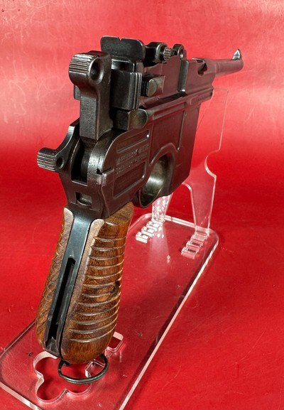 German Mauser Broomhandle 7.63x25mm C96, Stock Holster. Excellent Condition - Image 8 of 21