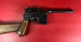 German Mauser Broomhandle 7.63x25mm C96, Stock Holster. Excellent Condition - Image 16 of 21