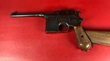 German Mauser Broomhandle 7.63x25mm C96, Stock Holster. Excellent Condition - Image 14 of 21