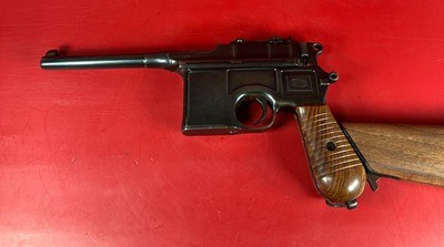 German Mauser Broomhandle 7.63x25mm C96, Stock Holster. Excellent Condition - Image 14 of 21