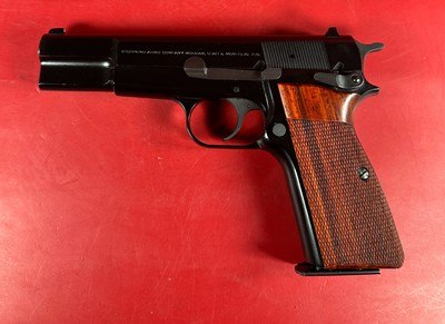1995 Belgium Browning Hi power, 9mm, 2 mags, Excellent condition. - Image 10 of 13