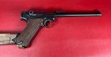 WWI 1917 DWM P08 Artillery Luger. STOCK, 2 mags TOOLS, HOLSTER 9mm Matching - Image 13 of 17