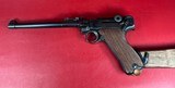 WWI 1917 DWM P08 Artillery Luger. STOCK, 2 mags TOOLS, HOLSTER 9mm Matching - Image 12 of 17