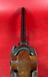 WWI 1917 DWM P08 Artillery Luger. STOCK, 2 mags TOOLS, HOLSTER 9mm Matching - Image 10 of 17
