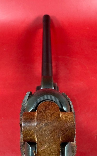 WWI 1917 DWM P08 Artillery Luger. STOCK, 2 mags TOOLS, HOLSTER 9mm Matching - Image 10 of 17
