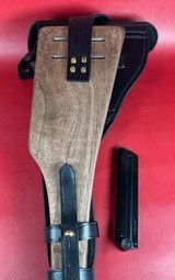 WWI 1917 DWM P08 Artillery Luger. STOCK, 2 mags TOOLS, HOLSTER 9mm Matching - Image 17 of 17