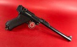 WWI 1918 DWM P08 Artillery Luger STOCK, 2 mags TOOLS, HOLSTER 9mm Excellent - Image 3 of 18