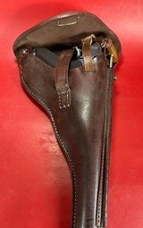 WWI 1918 DWM P08 Artillery Luger STOCK, 2 mags TOOLS, HOLSTER 9mm Excellent - Image 15 of 18