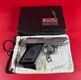 Super Rare Walther Model TPH Stainless .22 LR LNIB - Image 12 of 14