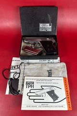Super Rare Walther Model TPH Stainless .22 LR LNIB - Image 1 of 14